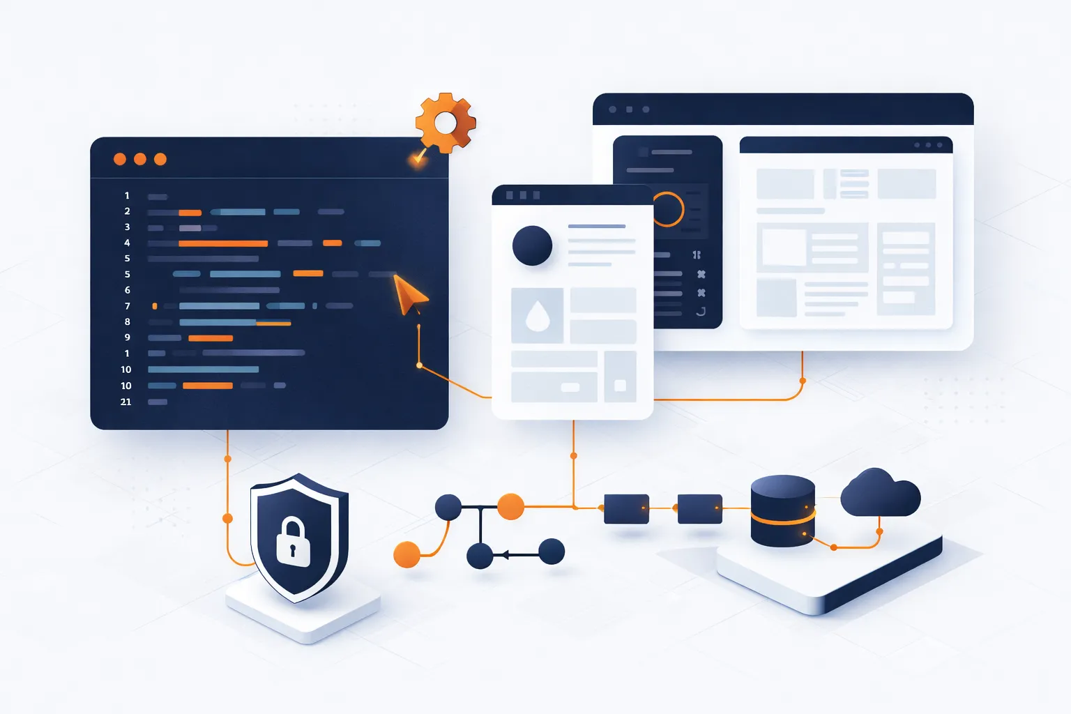 Softwareentwicklung – Illustration